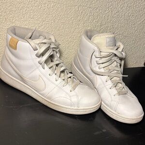 Nike White High-Top Sneakers